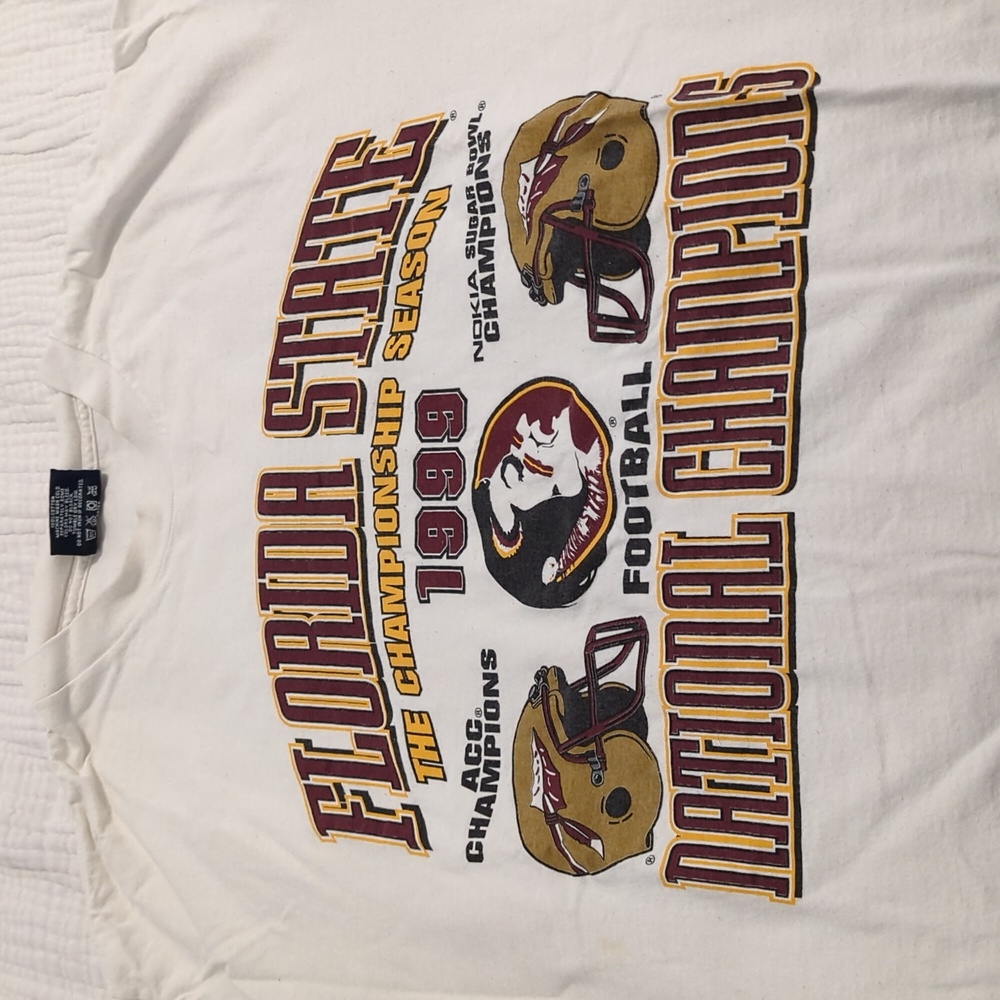 Vintage FSU 1999 National Championship TShirt